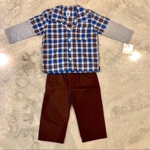🆕 NWT Carter's 2-pieces Outfit Set (9M)
